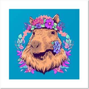 capybara Posters and Art